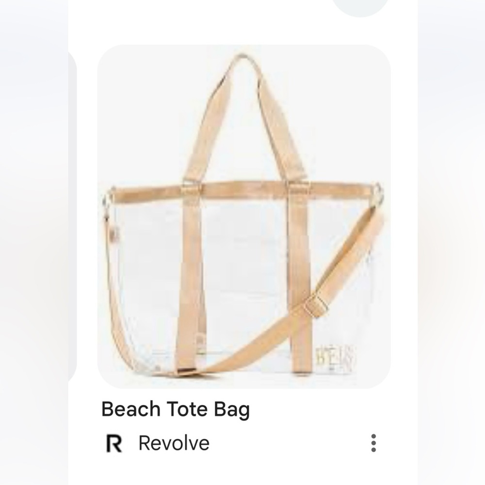 Beis Beach Tote…. with hat straps! 👒  Perfect for all travel!